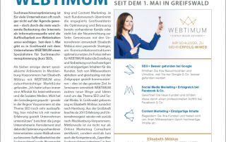 WEBTIMUM-Vorpommern-Magazin