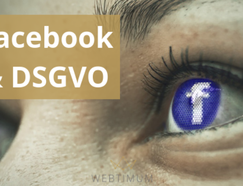 Facebook & die DSGVO
