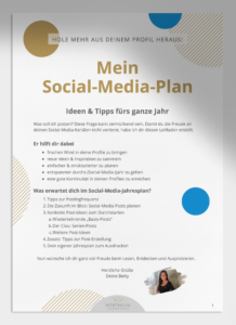 Vorschau vom Social-Media-Plan von WEBTIMUM
