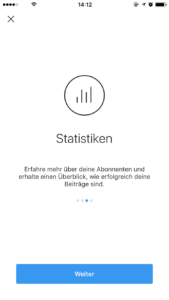 Instagram-Leitfaden: Statistiken / Insights