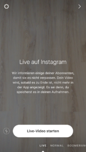 Instagram-Leitfaden: Live-Video