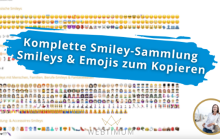 Facebook-Smileys & Emojis zum Kopieren