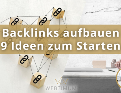 Backlinks aufbauen – 9 Ideen zum Starten